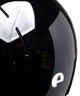 KEP ITALIA SMART KASK JEŹDZIECKI POLISH CZARNY Z BRĄZOWYM PASKIEM - KEP Italia Equishop