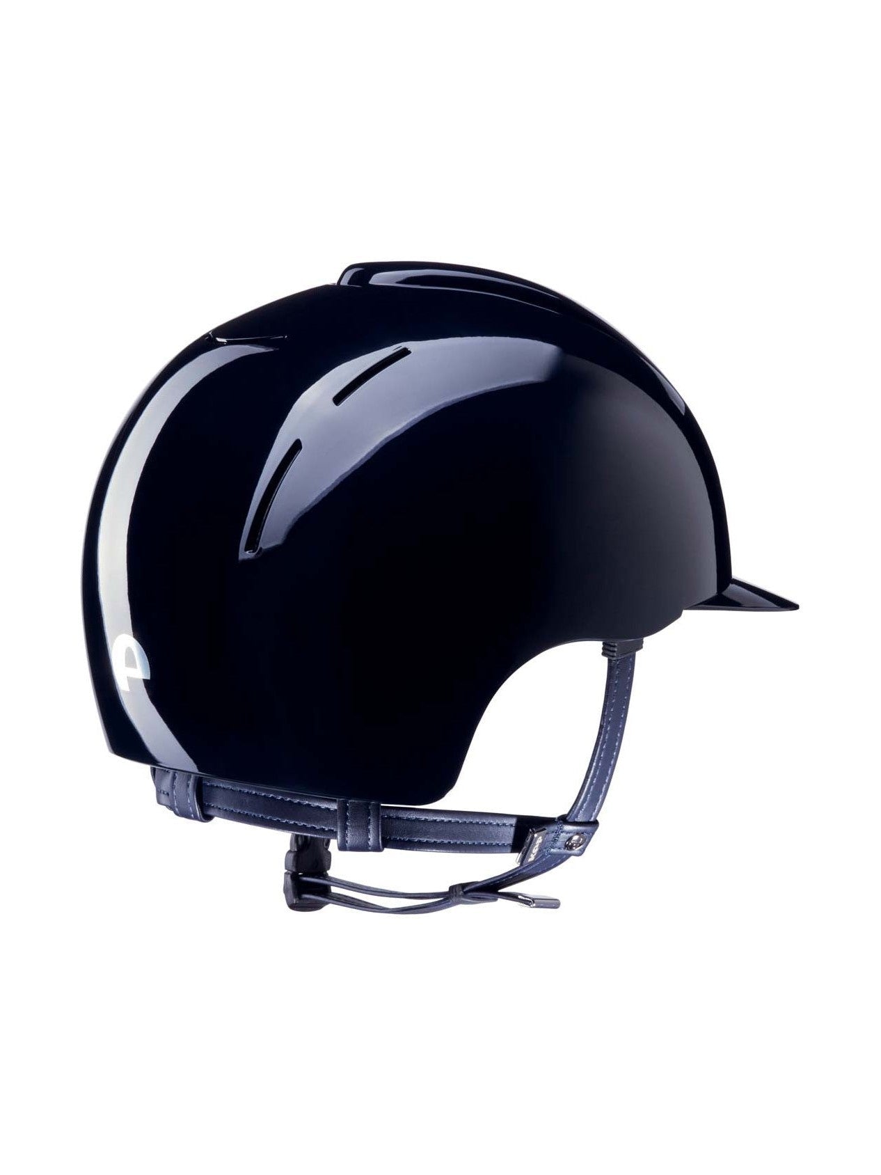 KEP ITALIA SMART KASK JEŹDZIECKI POLISH GRANATOWY - KEP Italia Equishop