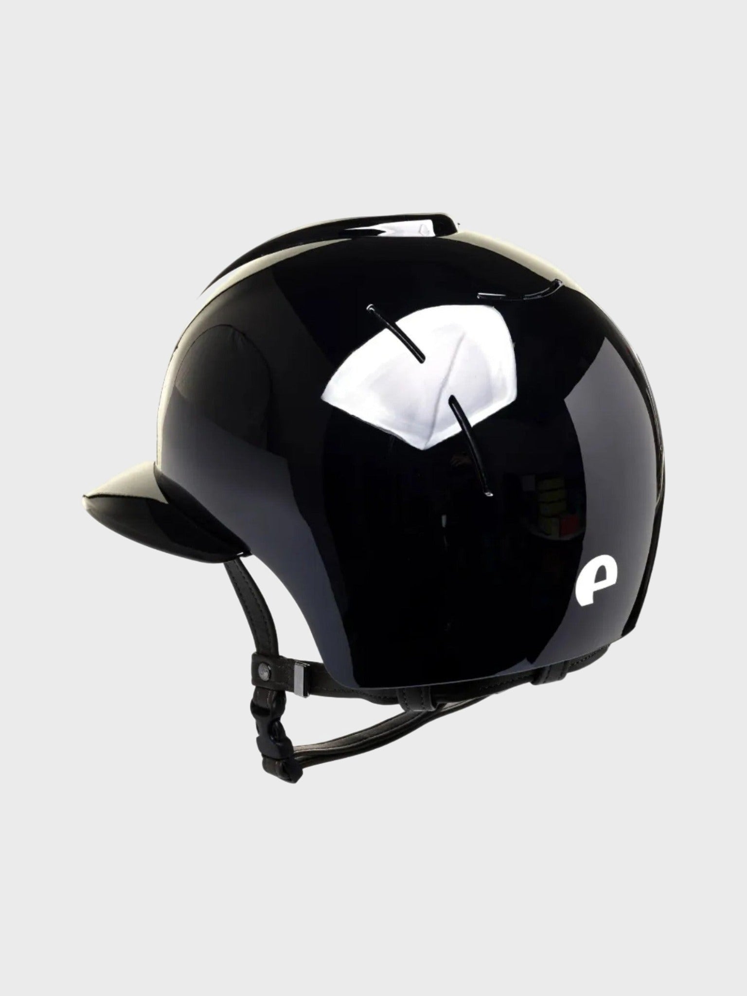 KEP ITALIA SMART POLO VISOR KASK JEŹDZIECKI POLISH CZARNY - KEP Italia Equishop