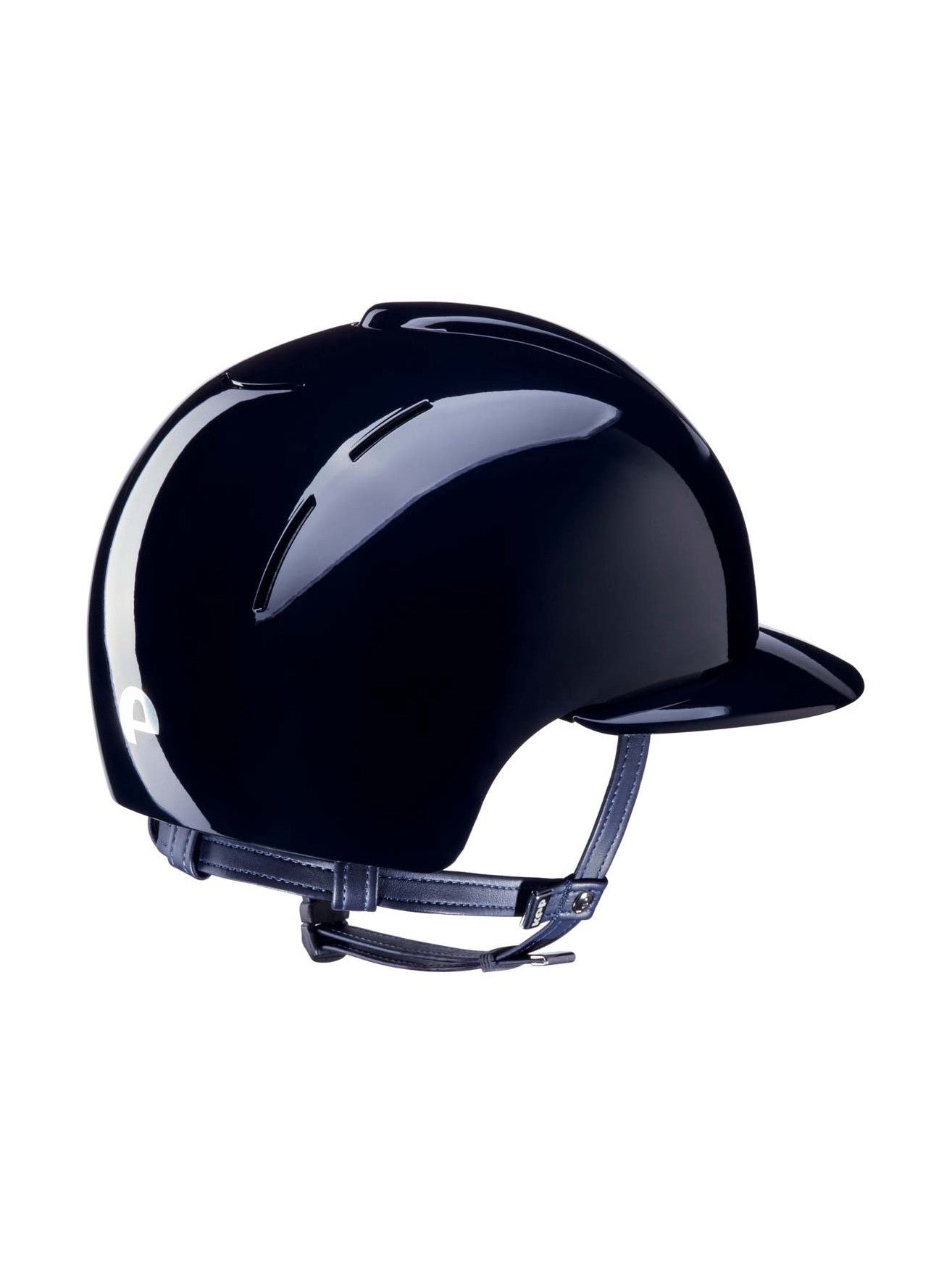 KEP ITALIA SMART POLO VISOR KASK JEŹDZIECKI POLISH GRANATOWY - KEP Italia Equishop