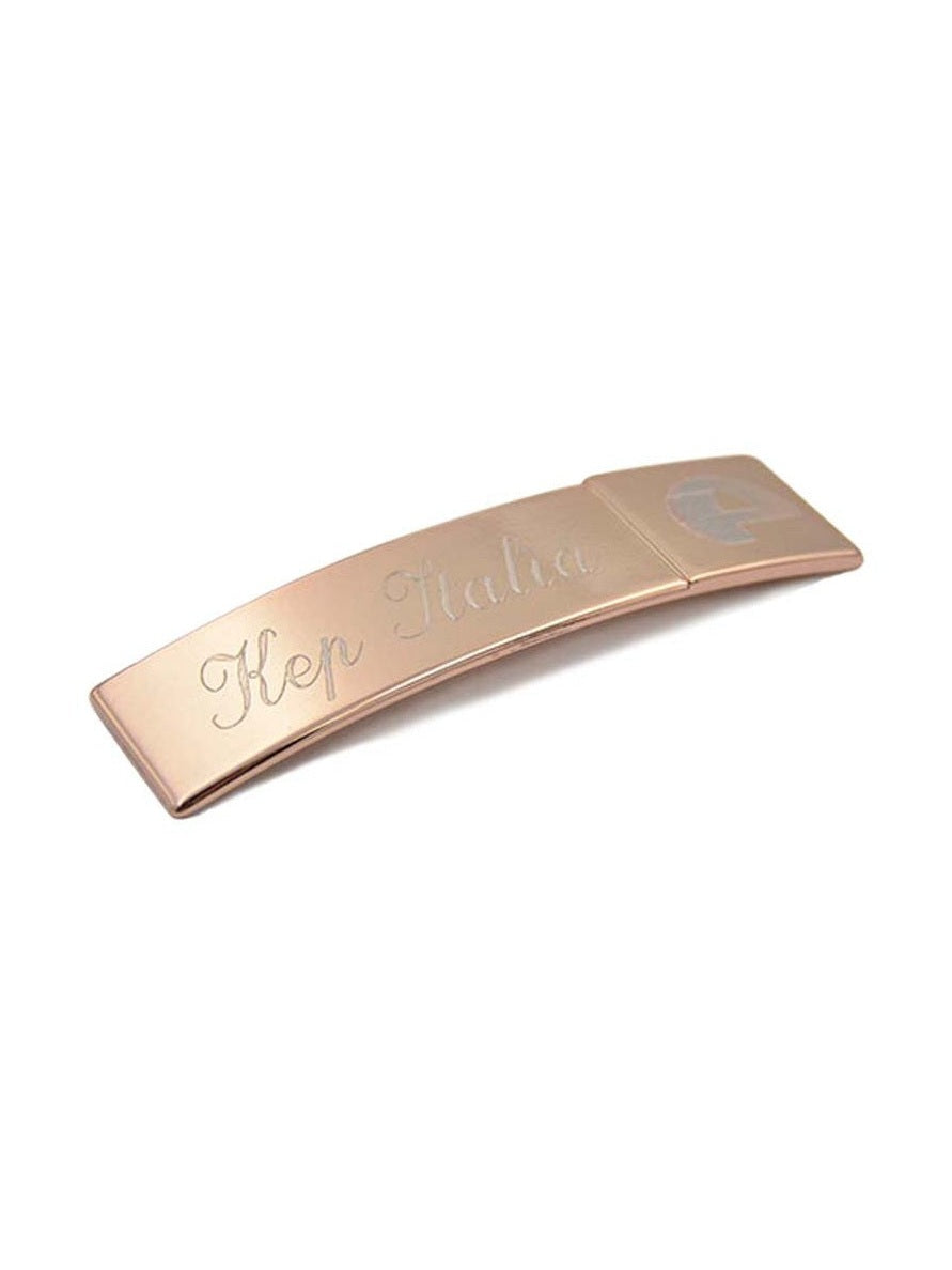 KEP ITALIA TABLICZKA Z IMIENIEM ROSE GOLD - KEP Italia Equishop