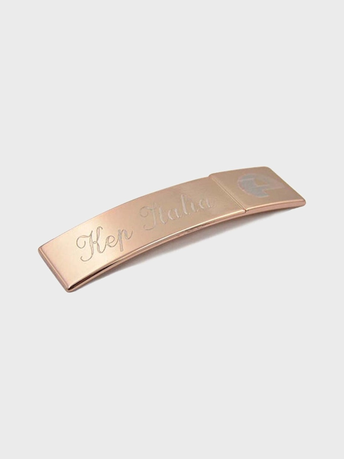 KEP ITALIA TABLICZKA Z IMIENIEM ROSE GOLD - KEP Italia Equishop