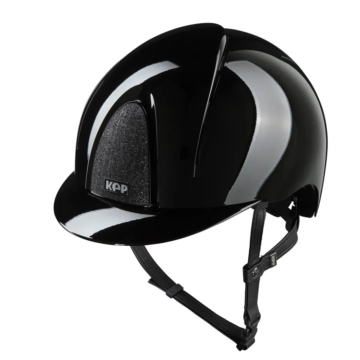 KEP SMART NOVA KASK JEŹDZIECKI POLISH CZARNY SHINY STAR - Kep Italia Equishop