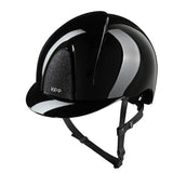 KEP SMART NOVA KASK JEŹDZIECKI POLISH CZARNY SHINY STAR - Kep Italia Equishop