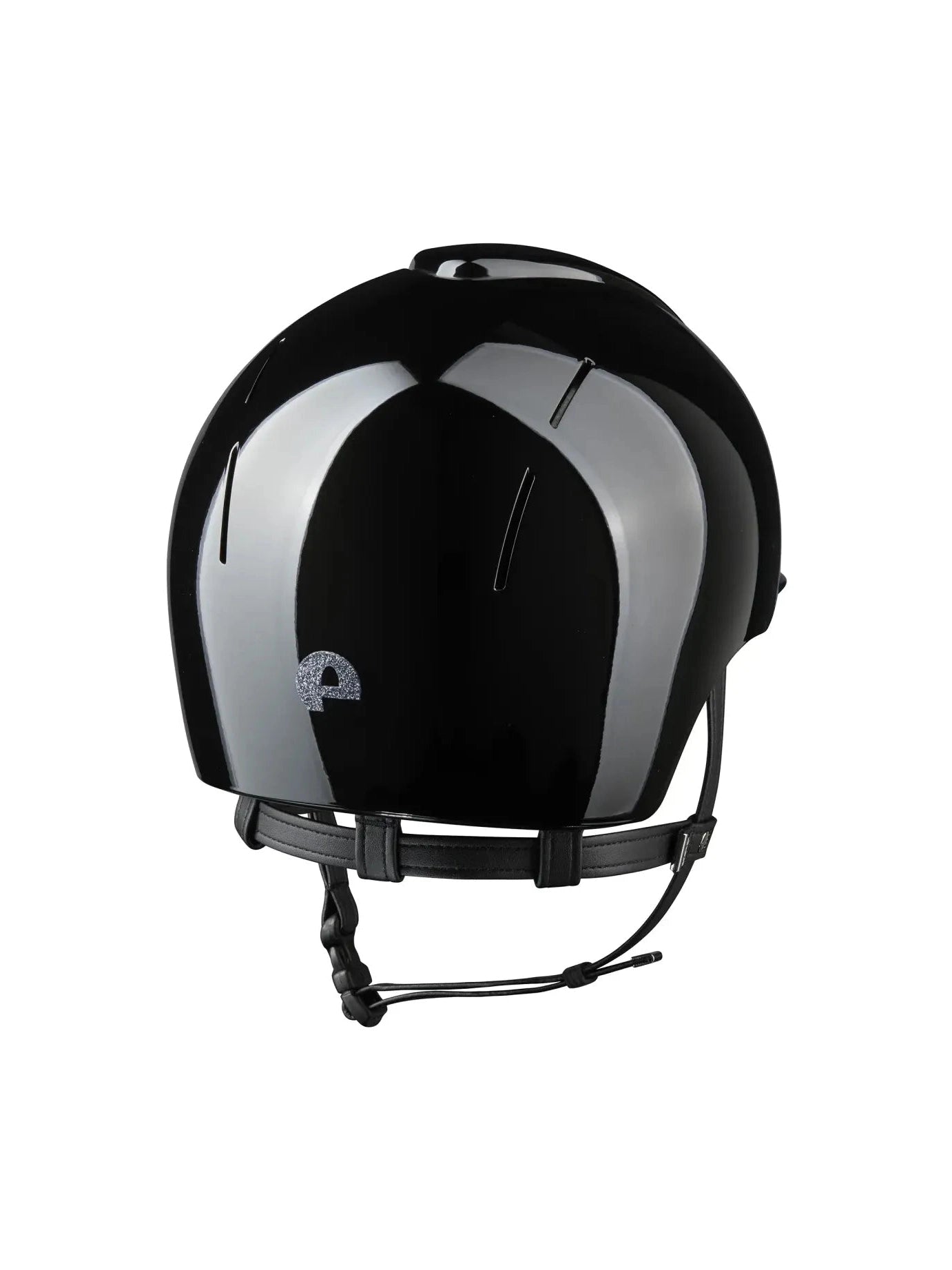 KEP SMART NOVA KASK JEŹDZIECKI POLISH CZARNY SHINY STAR SILVER - Kep Italia Equishop