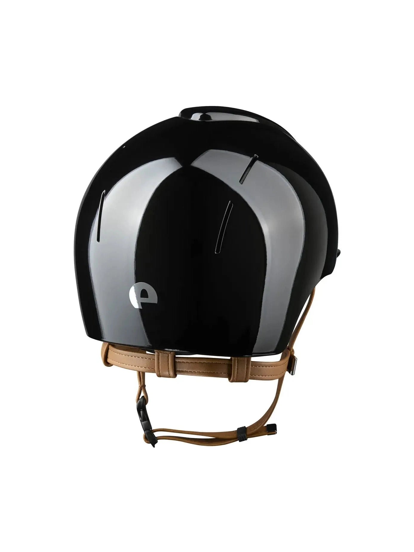 KEP SMART NOVA KASK JEŹDZIECKI POLISH CZARNY Z BEŻOWYM PASKIEM - Kep Italia Equishop