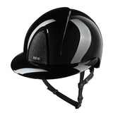 KEP SMART NOVA KASK JEŹDZIECKI POLISH DASZEK POLO CZARNY SHINY STAR - Kep Italia Equishop