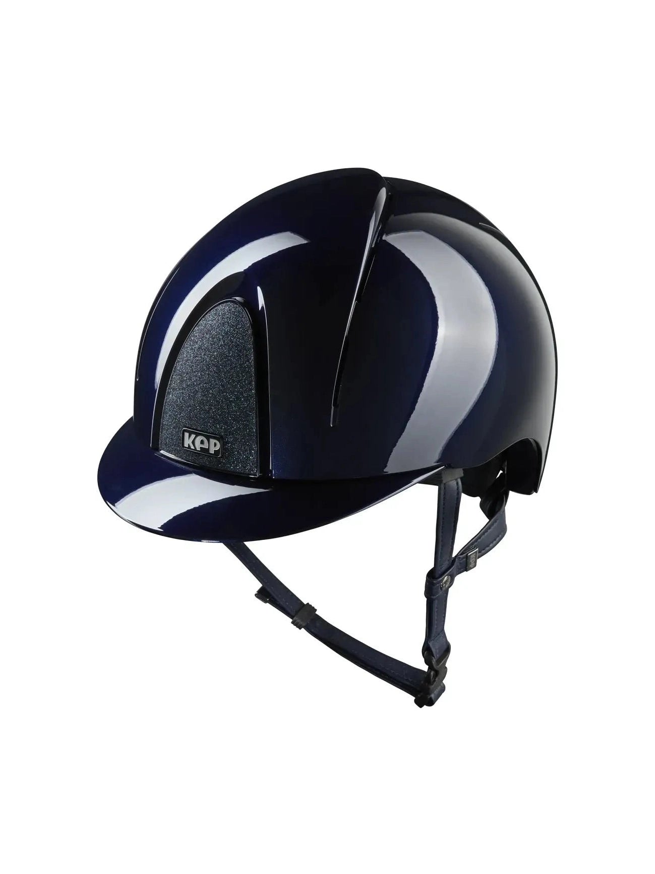 KEP SMART NOVA KASK JEŹDZIECKI POLISH GRANATOWY SHINY STAR - Kep Italia Equishop