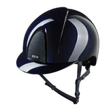KEP SMART NOVA KASK JEŹDZIECKI POLISH GRANATOWY SHINY STAR - Kep Italia Equishop