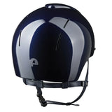 KEP SMART NOVA KASK JEŹDZIECKI POLISH GRANATOWY SHINY STAR SILVER - Kep Italia Equishop