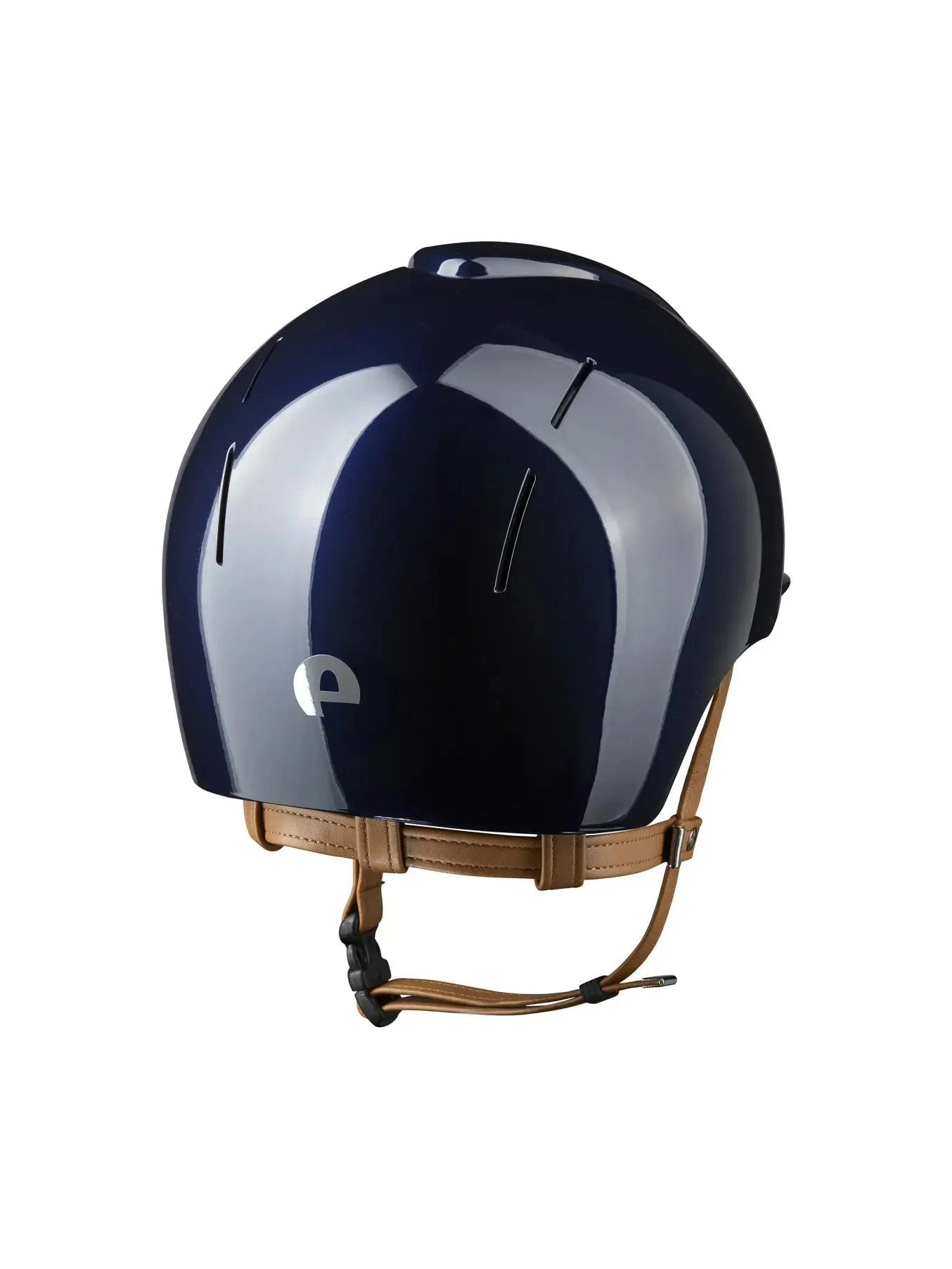 KEP SMART NOVA KASK JEŹDZIECKI POLISH GRANATOWY Z BEŻOWYM PASKIEM - Kep Italia Equishop
