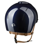 KEP SMART NOVA KASK JEŹDZIECKI POLISH GRANATOWY Z BEŻOWYM PASKIEM - Kep Italia Equishop
