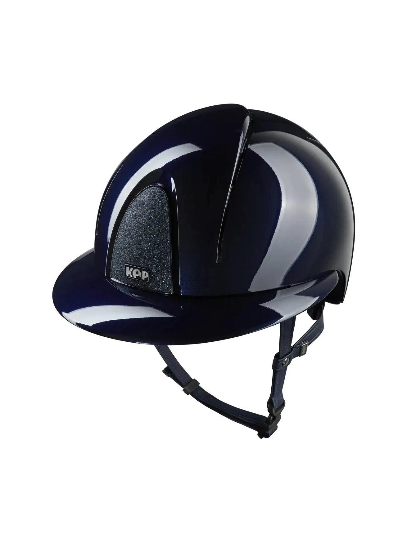 KEP SMART NOVA KASK JEŹDZIECKI POLISH POLO GRANATOWY SHINY STAR - Kep Italia Equishop