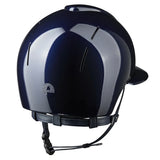 KEP SMART NOVA KASK JEŹDZIECKI POLISH POLO GRANATOWY SHINY STAR SILVER - Kep Italia Equishop