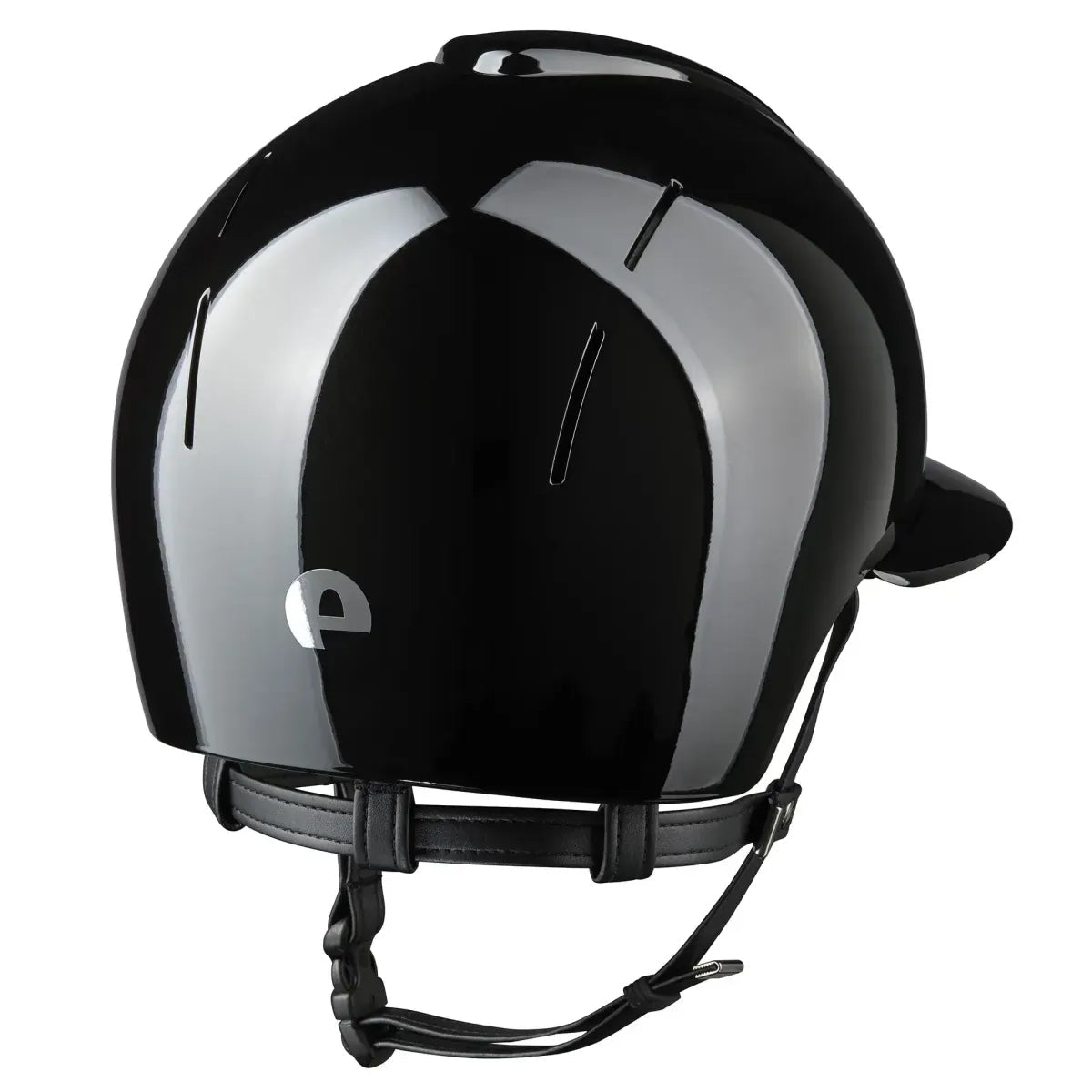 KEP SMART NOVA KASK JEŹDZIECKI STANDARD POLISH DASZEK POLO CZARNY - Kep Italia Equishop