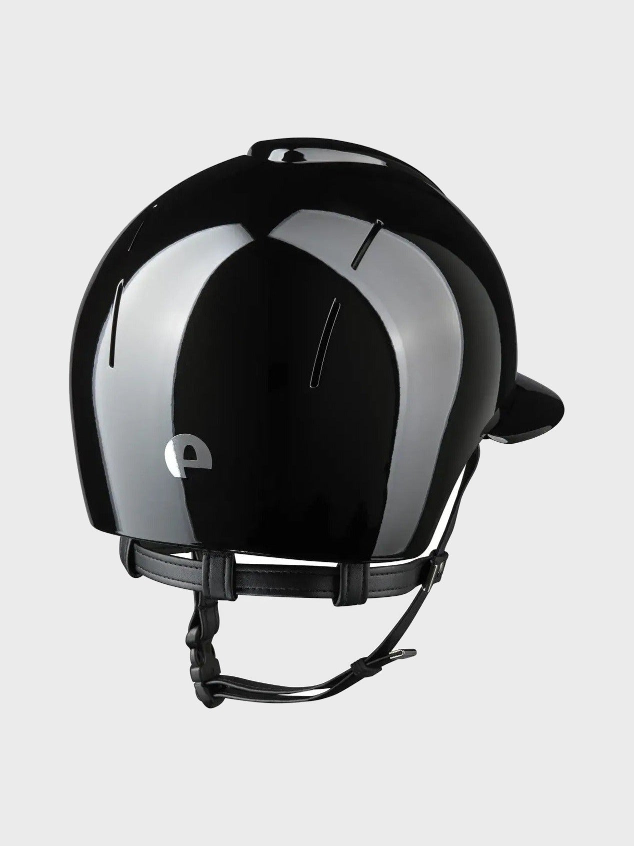 KEP SMART NOVA KASK JEŹDZIECKI STANDARD POLISH DASZEK POLO CZARNY - Kep Italia Equishop