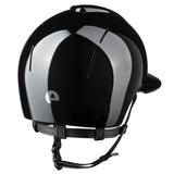 KEP SMART NOVA KASK JEŹDZIECKI STANDARD POLISH DASZEK POLO CZARNY - Kep Italia Equishop
