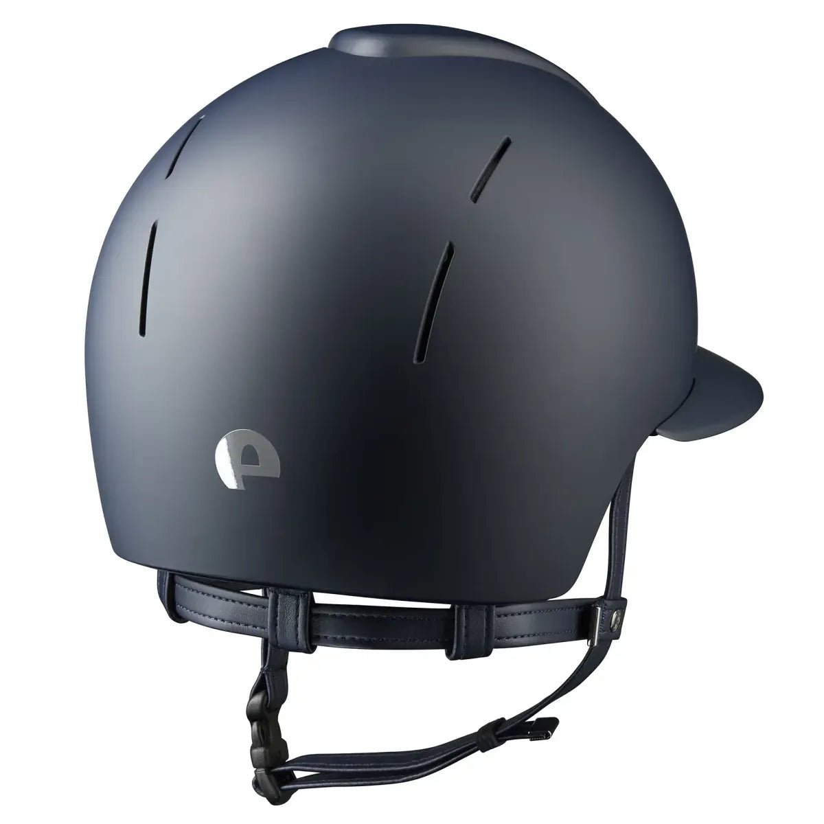 KEP SMART NOVA KASK JEŹDZIECKI STANDARD TEXTILE DASZEK POLO GRANATOWY - Kep Italia Equishop