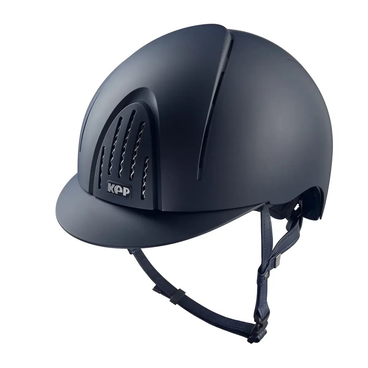 KEP SMART NOVA KASK JEŹDZIECKI STANDARD TEXTILE GRANATOWY - Kep Italia Equishop