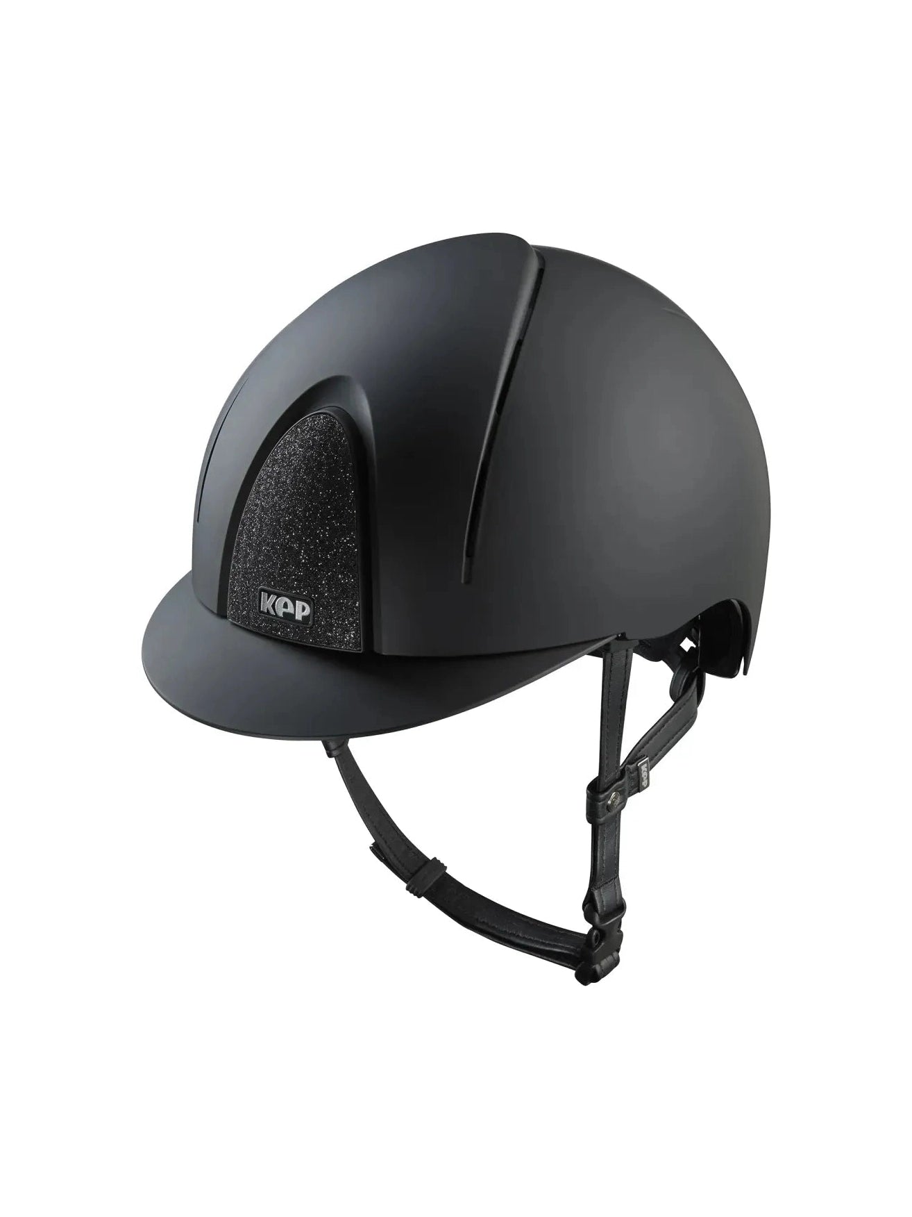KEP SMART NOVA KASK JEŹDZIECKI TEXTILE CZARNY SHINY STAR - Kep Italia Equishop