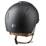 KEP SMART NOVA KASK JEŹDZIECKI TEXTILE CZARNY Z BEŻOWYM PASKIEM - Kep Italia Equishop