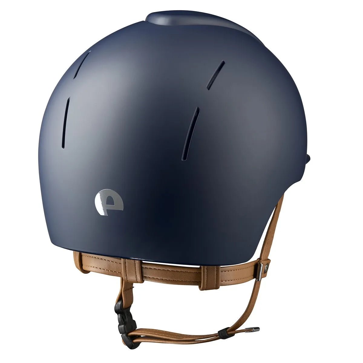 KEP SMART NOVA KASK JEŹDZIECKI TEXTILE GRANATOWY Z BEŻOWYM PASKIEM - Kep Italia Equishop