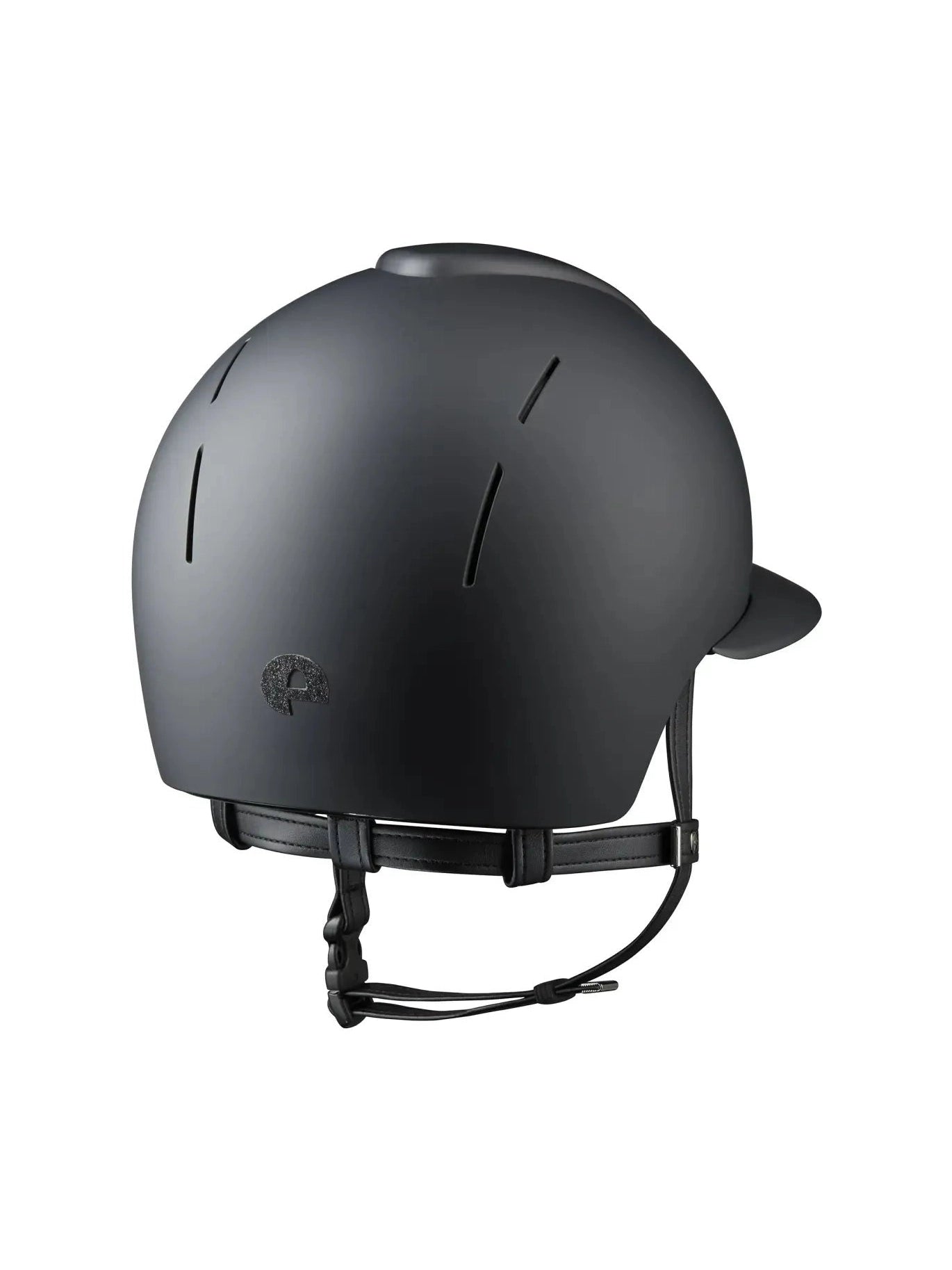 KEP SMART NOVA KASK JEŹDZIECKI TEXTILE POLO CZARNY SHINY STAR - Kep Italia Equishop