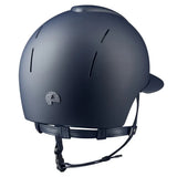KEP SMART NOVA KASK JEŹDZIECKI TEXTILE POLO GRANATOWY SHINY STAR SILVER - Kep Italia Equishop
