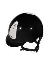 KEP ITALIA KEPPY KASK JEŹDZIECKI DZIECIĘCY CZARNY / BIAŁY