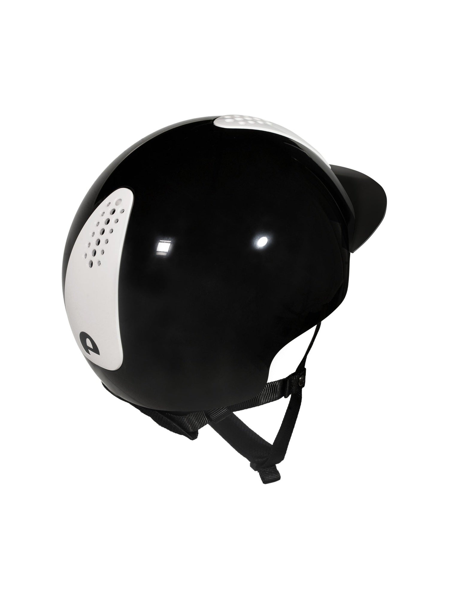 KEP ITALIA KEPPY KASK JEŹDZIECKI DZIECIĘCY CZARNY / BIAŁY