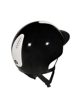 KEP ITALIA KEPPY KASK JEŹDZIECKI DZIECIĘCY CZARNY / BIAŁY