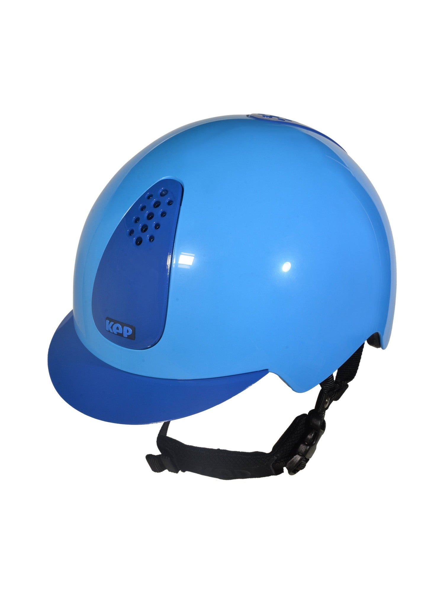 KEP ITALIA KEPPY KIDS' EQUESTRIAN HELMET LIGHT BLUE / BLUE