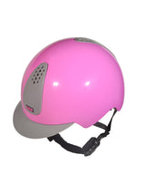 KEP ITALIA KEPPY KASK JEŹDZIECKI DZIECIĘCY RÓŻOWY / SZARY