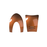 KEP ITALIA HELMET FRONT AND BACK INSERTS METAL