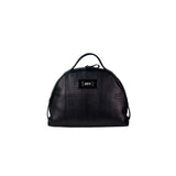 KEP ITALIA SKÓRZANA TORBA NA KASK JEŹDZIECKI SNAKE CZARNA