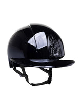 KEP ITALIA SMART POLO VISOR KASK JEŹDZIECKI POLISH CZARNY