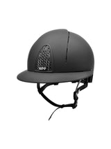 KEP ITALIA SMART POLO VISOR KASK JEŹDZIECKI CZARNY