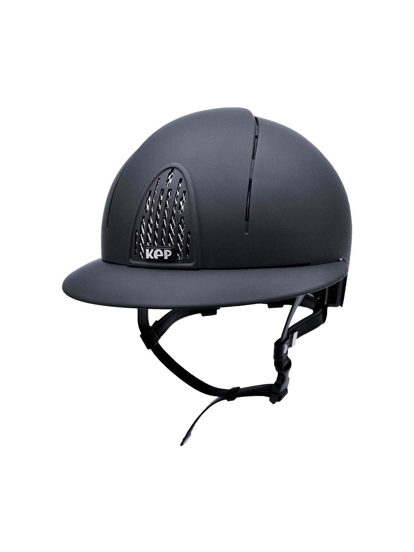 KEP ITALIA SMART POLO VISOR KASK JEŹDZIECKI GRANATOWY