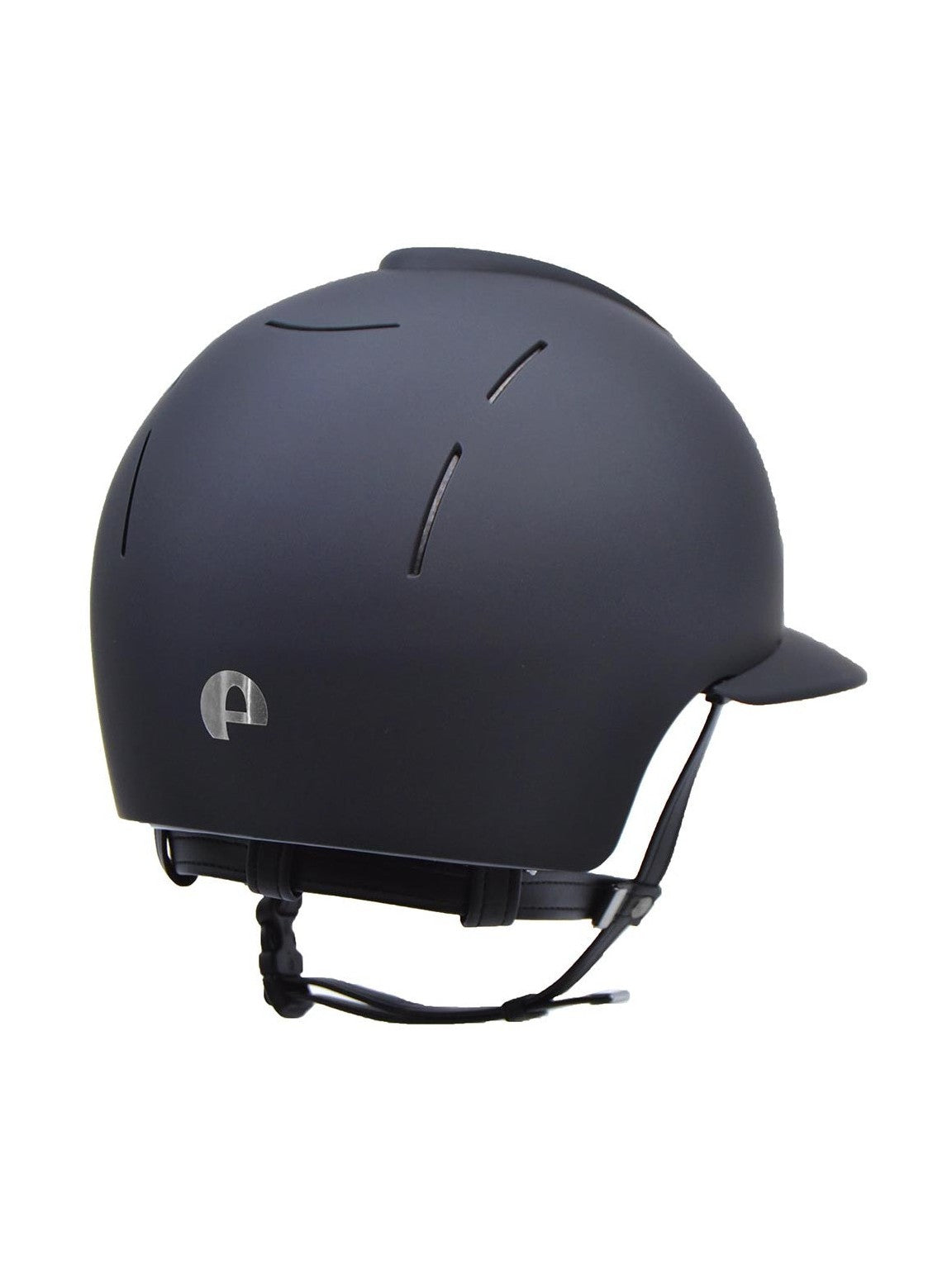 KEP ITALIA SMART POLO VISOR KASK JEŹDZIECKI GRANATOWY