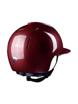KEP ITALIA SMART POLO VISOR EQUESTRIAN HELMET POLISH BORDEAUX
