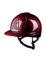 KEP ITALIA SMART POLO VISOR EQUESTRIAN HELMET POLISH BORDEAUX
