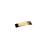 KEP ITALIA NAME PLATE GOLD