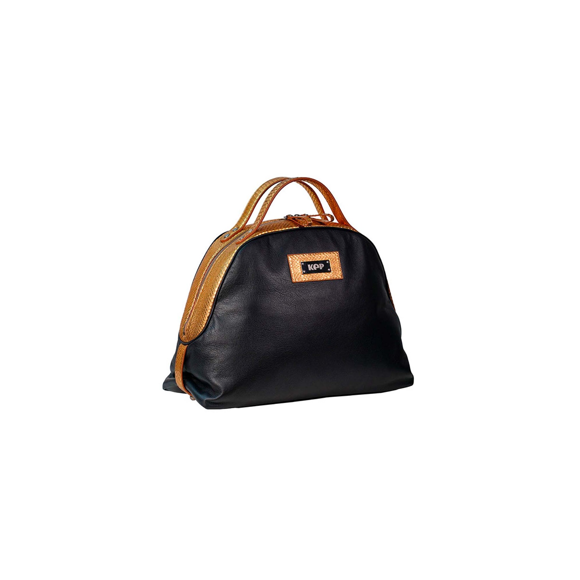 KEP ITALIA TORBA SKÓRZANA NA KASK JEŹDZIECKI SNAKE