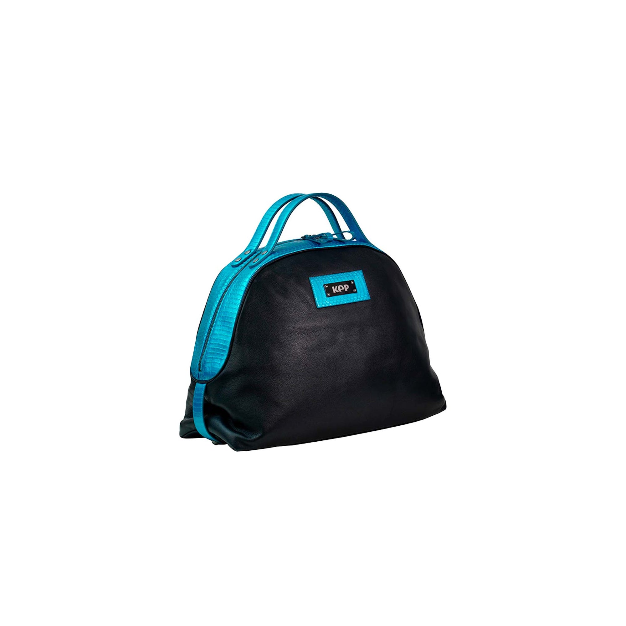 KEP ITALIA TORBA SKÓRZANA NA KASK JEŹDZIECKI SNAKE