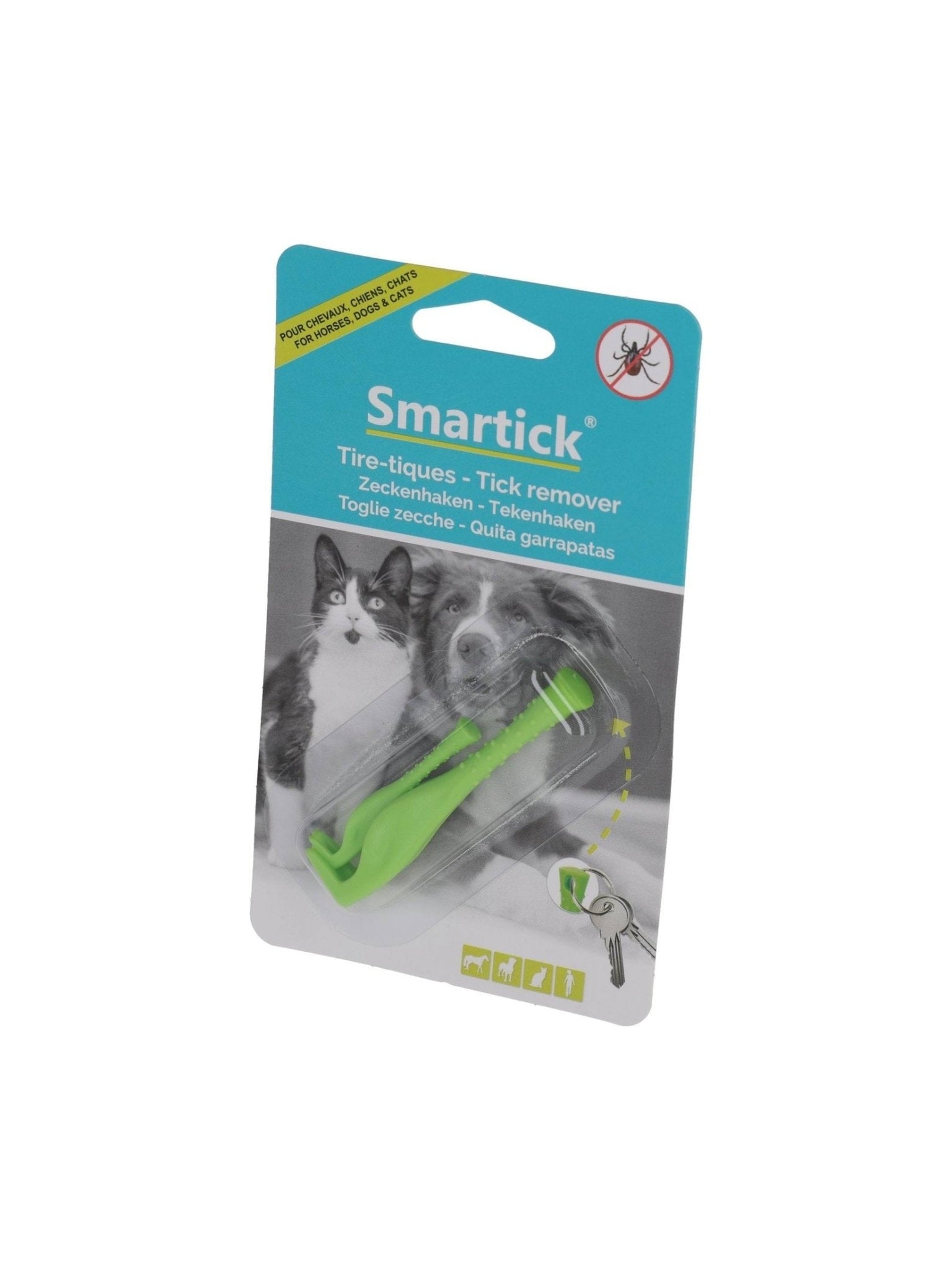 KERBL ŁOPAKA DO USUWANIA KLESZCZY SMARTSTICK ZESTAW 2 SZT. - KERBL Equishop