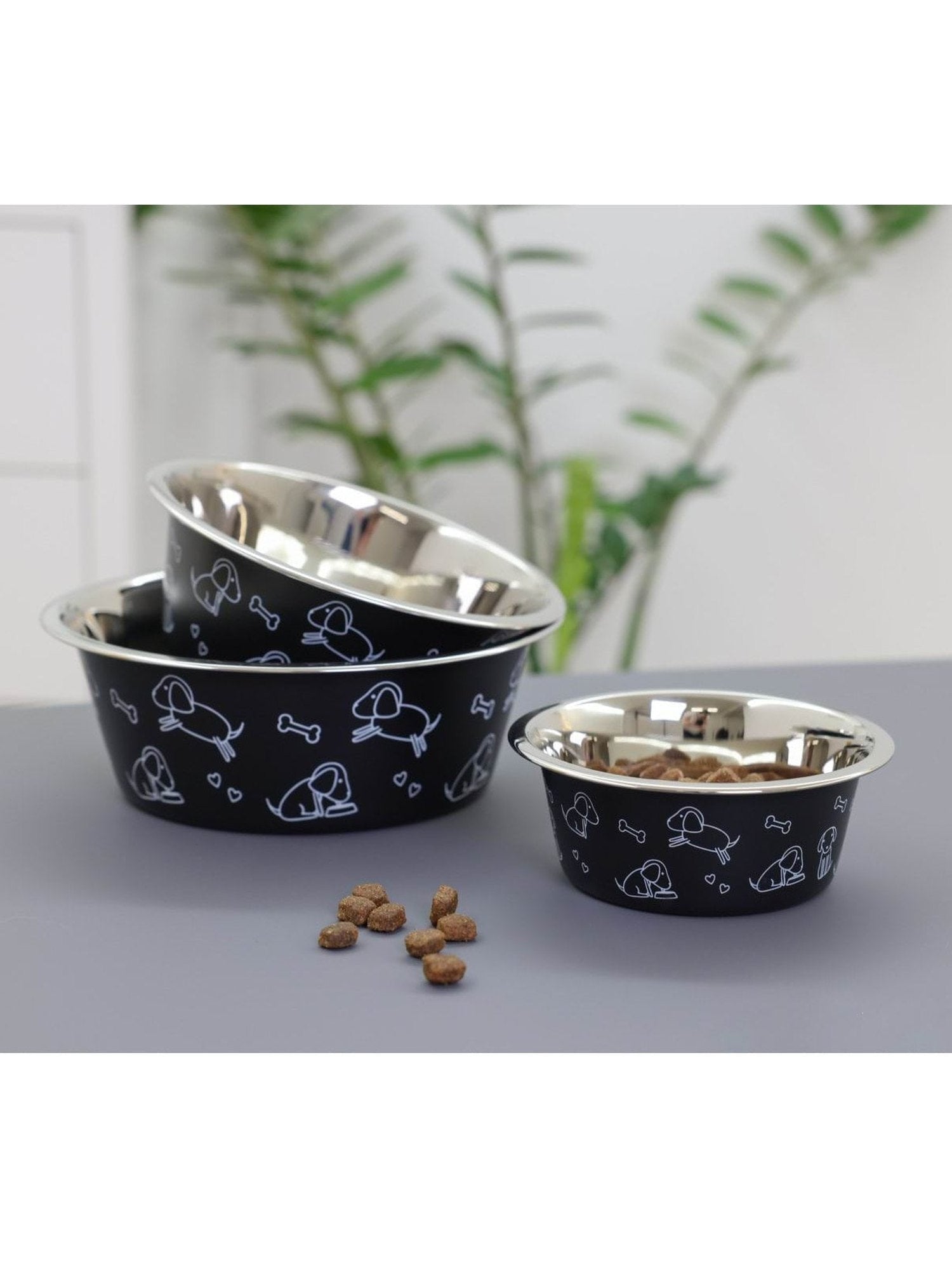 KERBL MISKA ZE STALI SZLACHETNEJ DLA PSÓW I KOTÓW 900 ML - KERBL Equishop