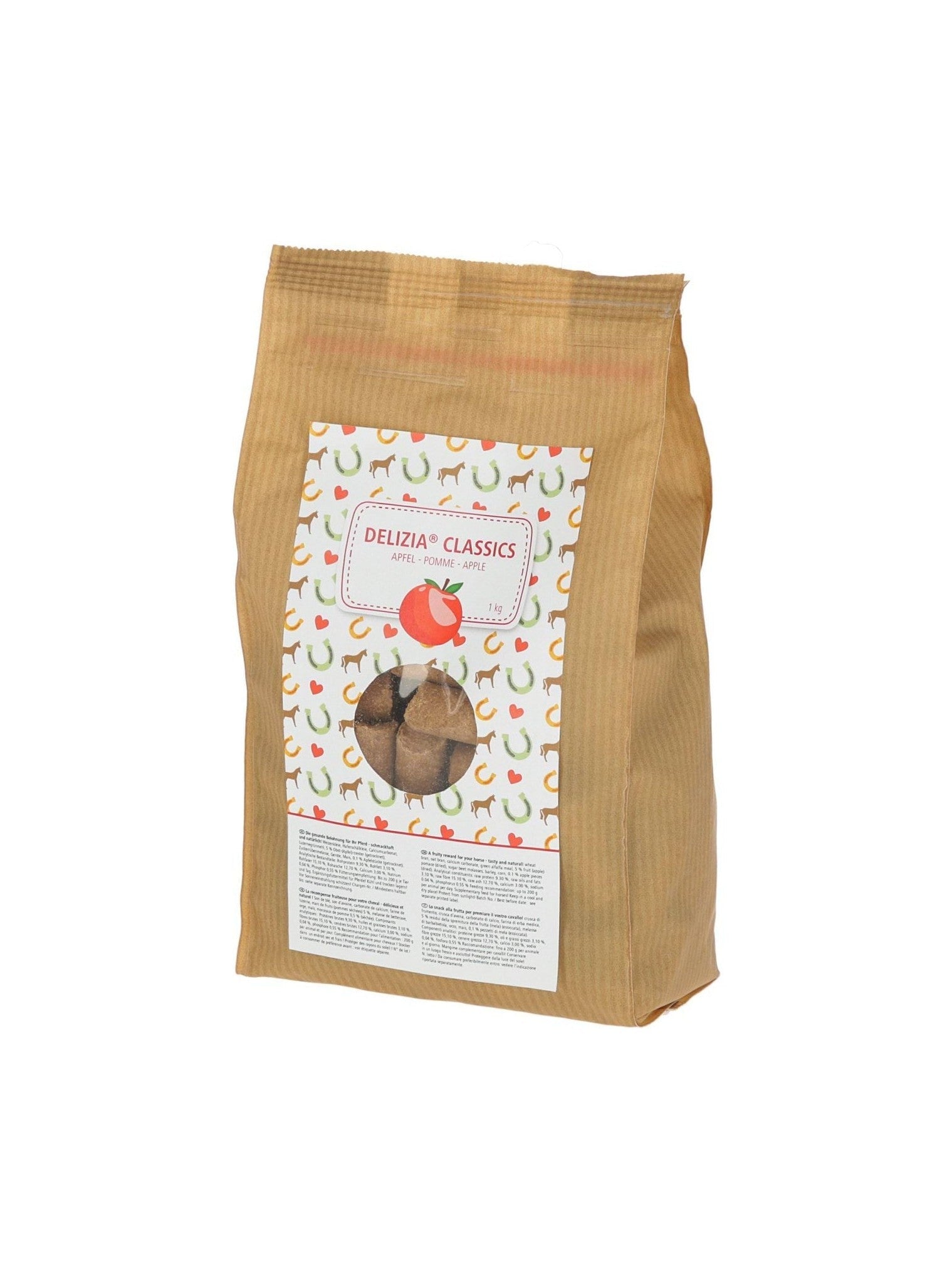KERBL SMAKOŁYKI DLA KONIA DELIZIA CLASSIC JABŁKO 1 KG - KERBL Equishop
