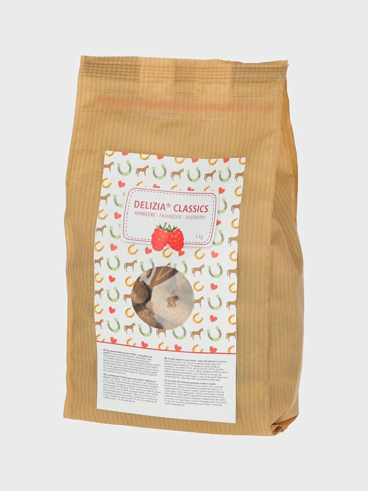KERBL SMAKOŁYKI DLA KONIA DELIZIA CLASSIC MALINA 1 KG - KERBL Equishop