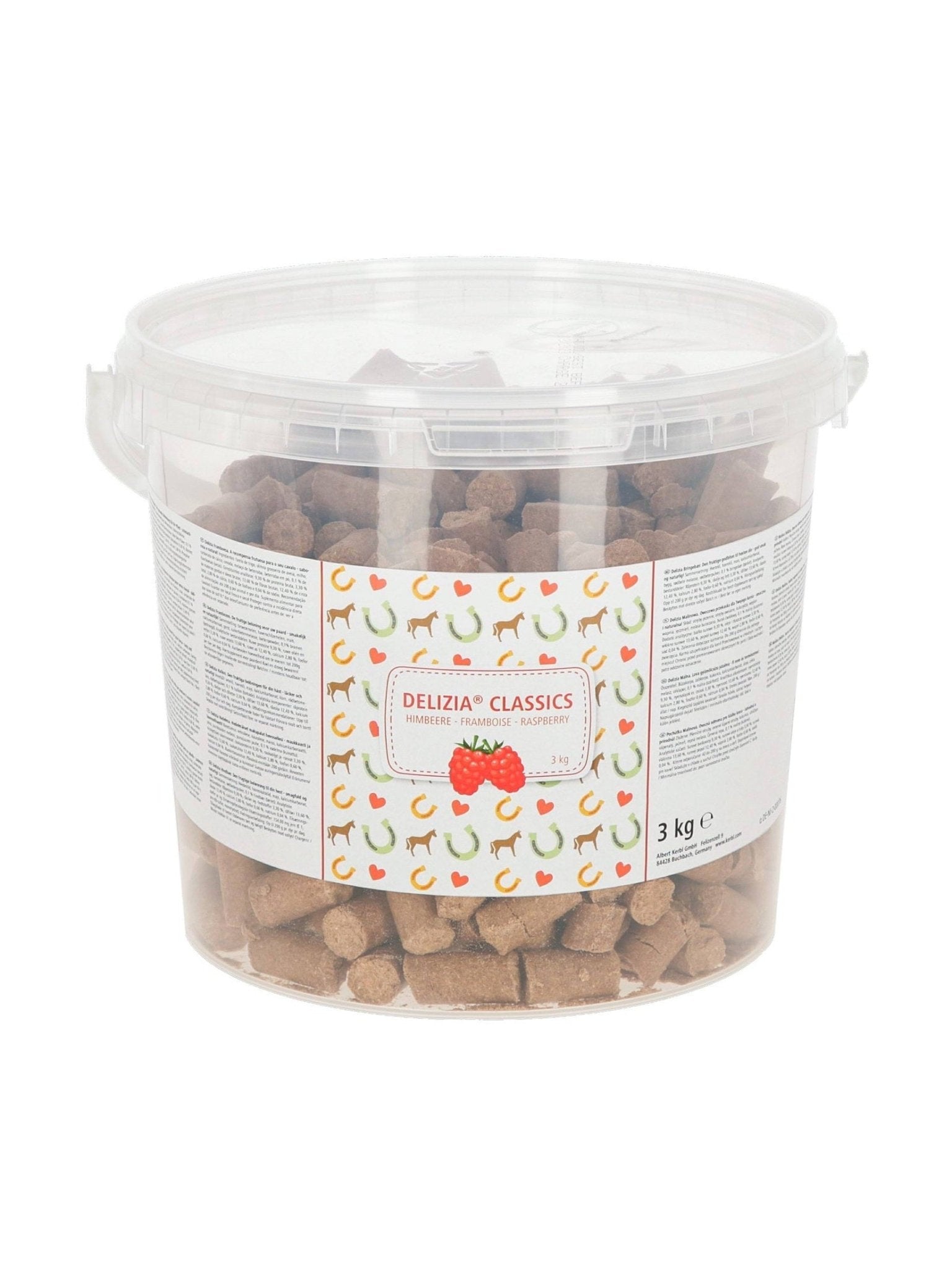 KERBL SMAKOŁYKI DLA KONIA DELIZIA CLASSIC MALINA 3 KG - KERBL Equishop