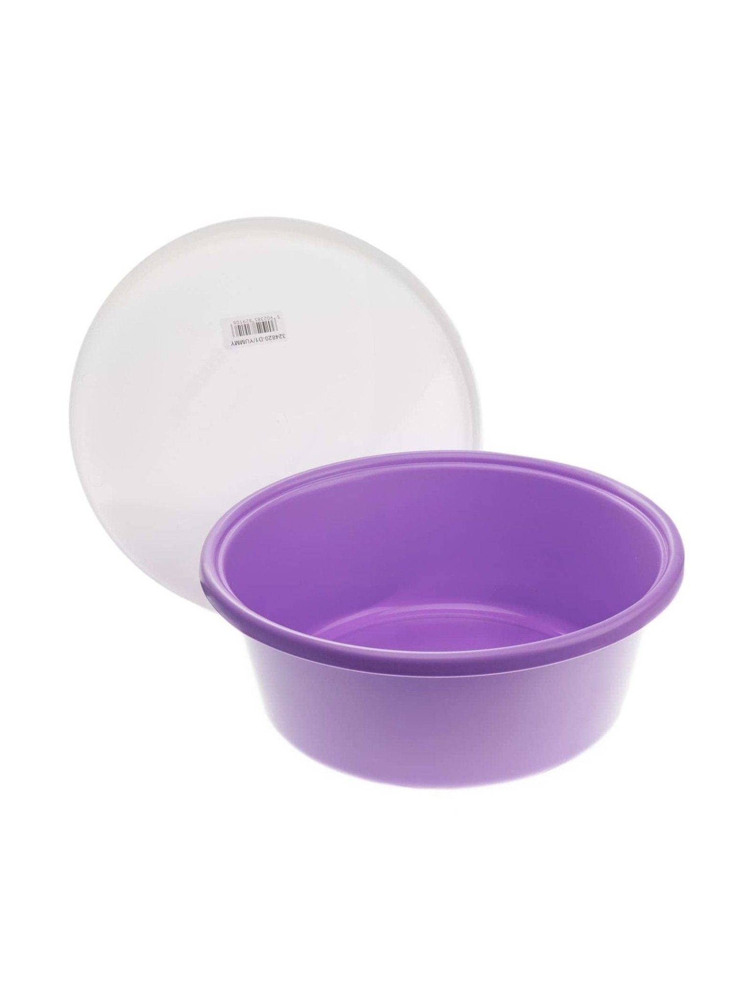 KERBL ZESTAW MISKA NA PASZĘ DLA KONIA Z POKRYWKĄ YUMMY 6 L LAWENDOWA - KERBL Equishop